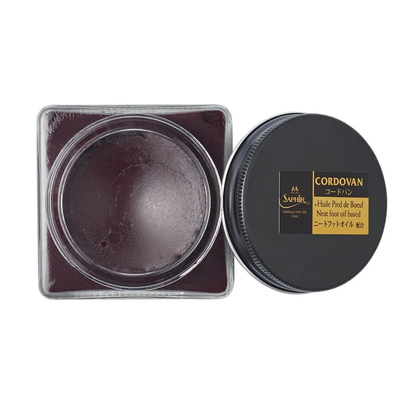 cordovan_shoe_cream__burg_1.webp Cordovan Shoe Cream - Burgundy(71) 75ml