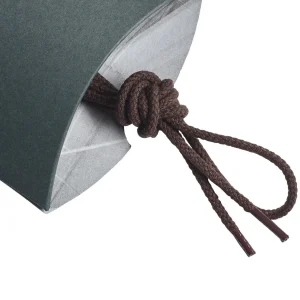 Dark Brown Braided Laces - 65cm