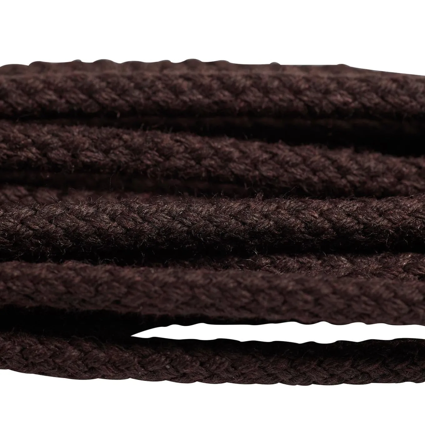 dark_brown_braided_laces__1-1.webp Dark Brown Braided Laces - 65cm
