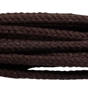 Dark Brown Braided Laces - 110cm