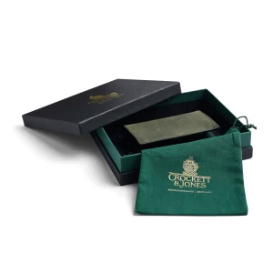 Folded Card Case Rough-Out Suede