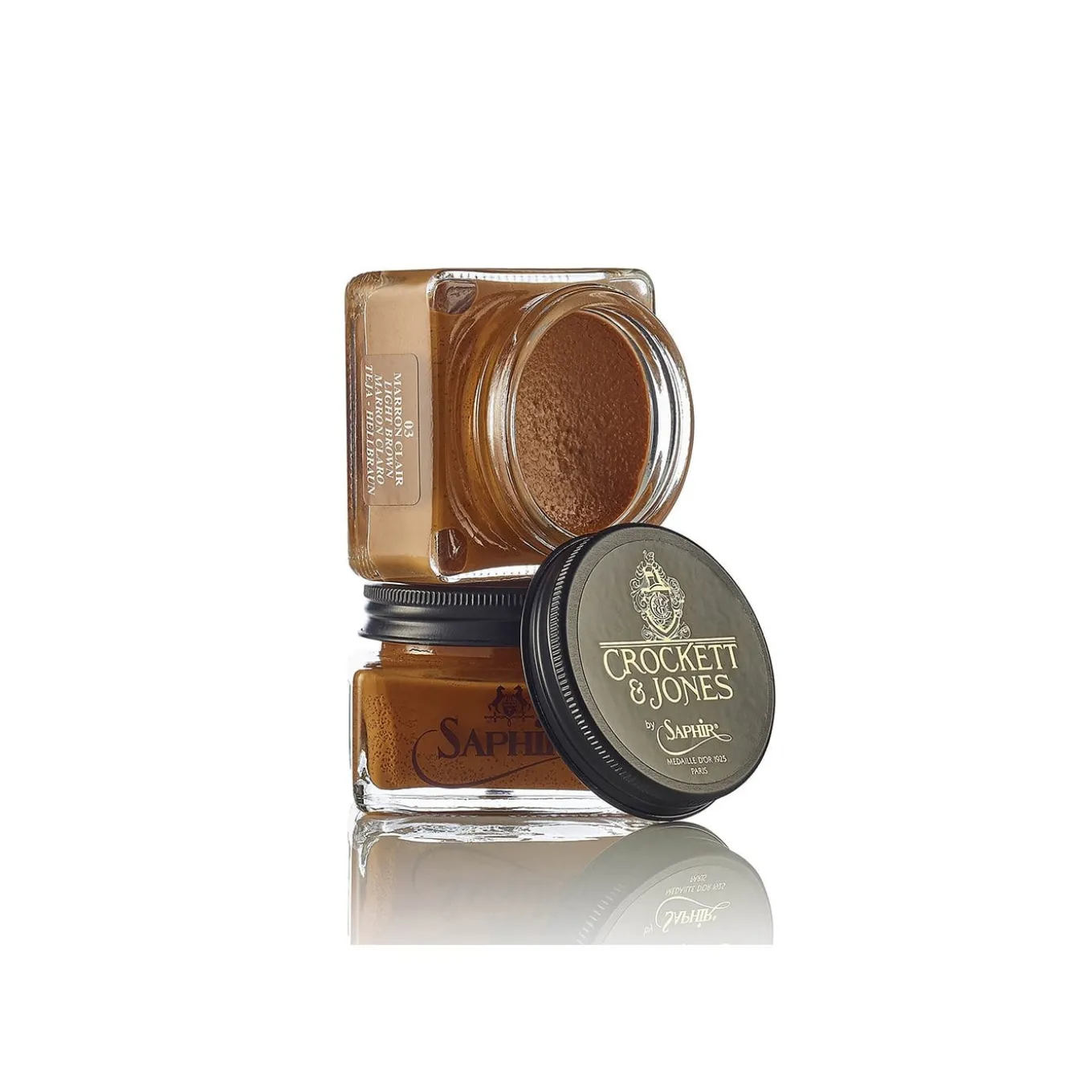 pommadier_shoe_cream__tan_0.webp Pommadier Shoe Cream - Tan(03) 75ml