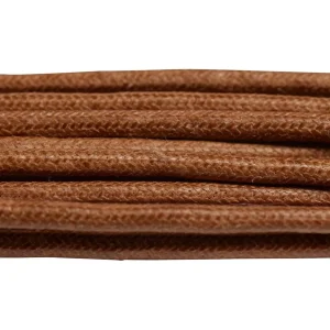 Tan Wax Laces - 70cm